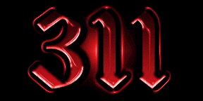 Cool Black and Red Logo - 311 Logos