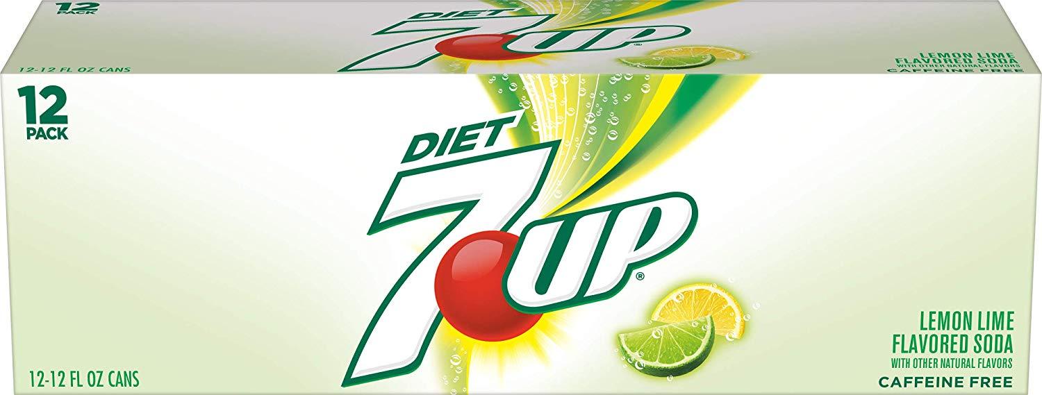 Diet 7Up Logo - Amazon.com : Diet 7UP, 12 fl oz cans, 12 count : Grocery & Gourmet Food