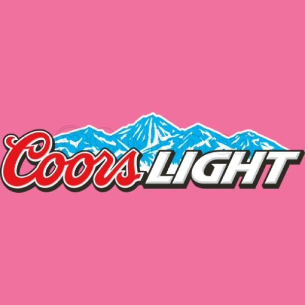Pink Coors Light Logo - Coors Light Beer Baby Onesies