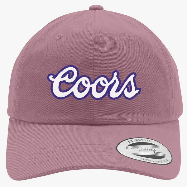 Pink Coors Light Logo - Coors Light Beer Cotton Twill Hat | Customon.com