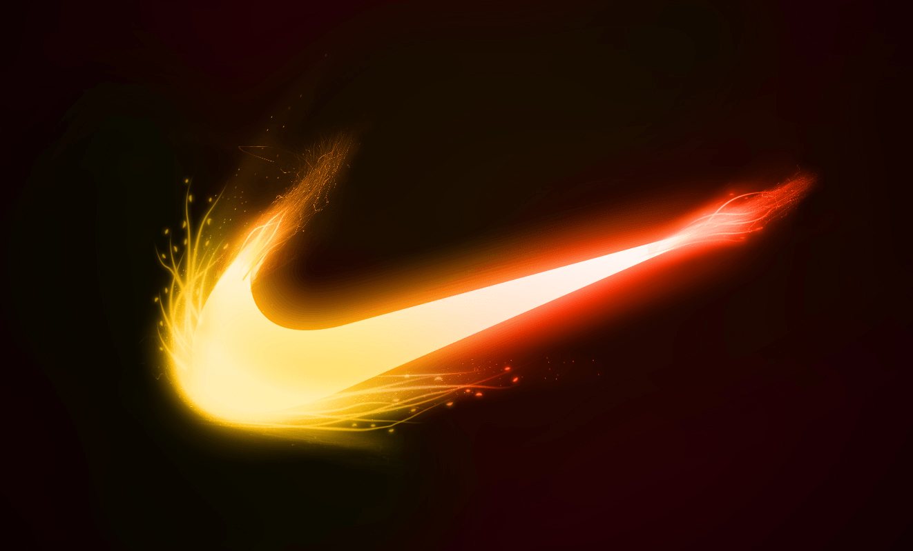 Neon Nike Logo - 8675 wallpaper nike logo