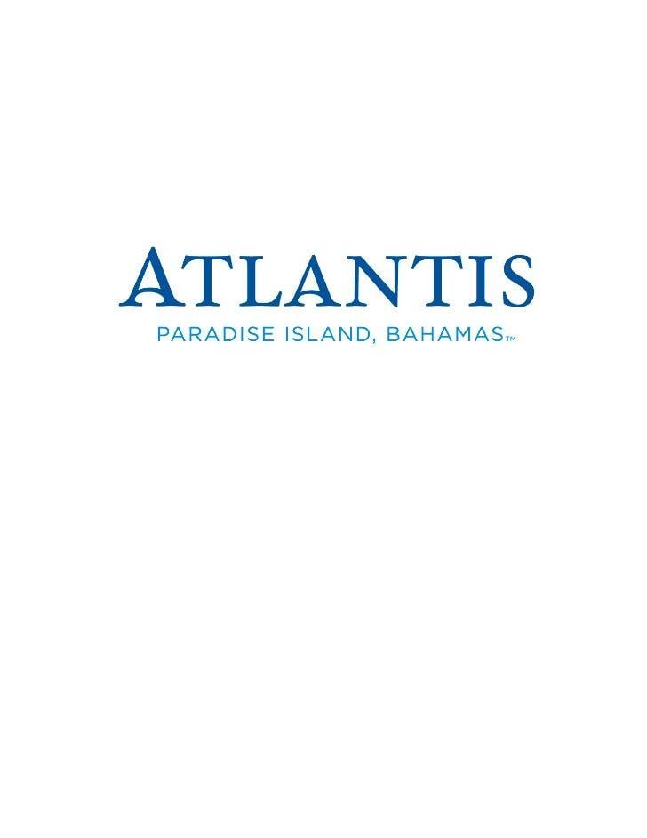 Atlantis Resort Logo - Destination Atlantis, Paradise Island – Marine Habitat