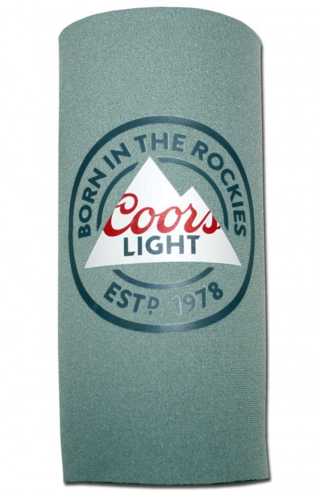 Pink Coors Light Logo - Coors Light Rockies 24oz Can Koozie | BoozinGear.com