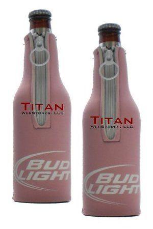 Pink Coors Light Logo - Coors Light Bottle Suits. Neoprene Beer Koozies of 2