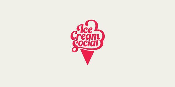 Ice Cream Social Logo - Ice Cream Logo Design Examples for Inspiration