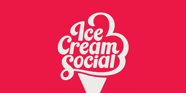 Ice Cream Social Logo - Designing Food Brands For Foodies. DesignMantic: The Design Shop