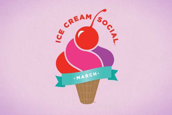 Ice Cream Social Logo - sonic ice cream social