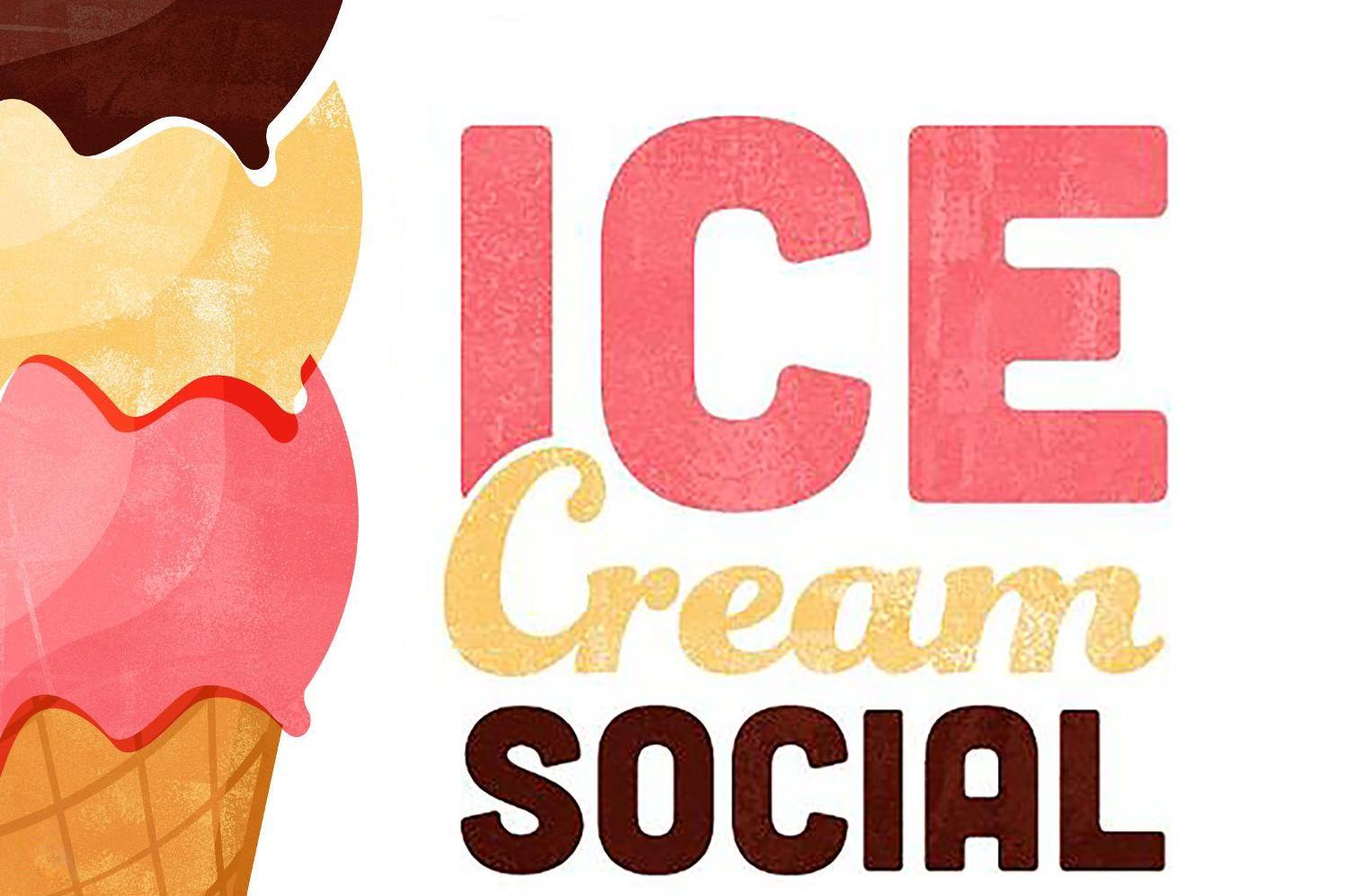 Ice Cream Social Logo - Willow Ice Cream Social
