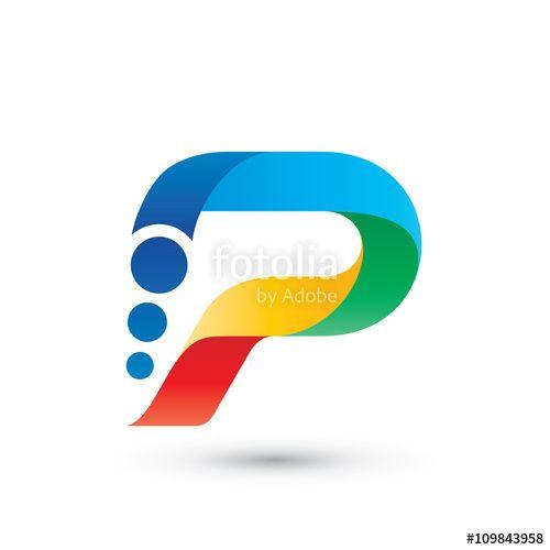 P Logo - Colorful P Logo