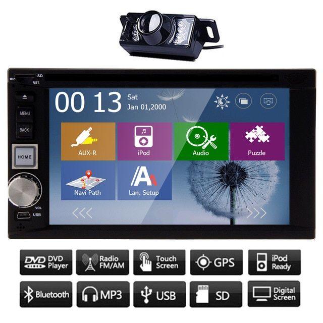 PC DVD Logo - GPS Car DVD Logo Navigator Touch Screen Double Din PC Radio System ...