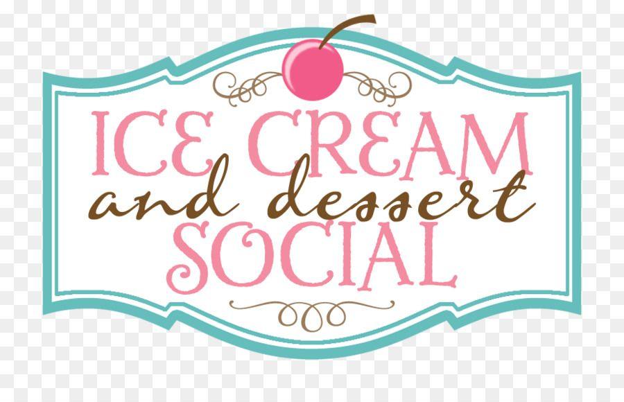 Ice Cream Social Logo - Ice cream social Dessert Pecan pie cream png download