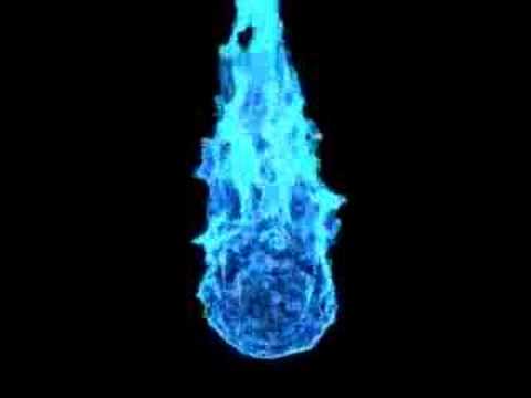 Blue Fireball Logo - Plasma fireball - YouTube