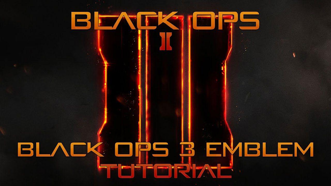 Bo3 Logo - Black Ops 3 Emblem Tutorial! -BO2 Emblems- - YouTube