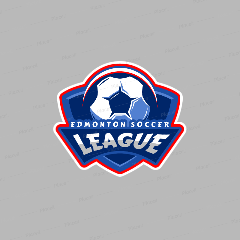Blue Soccer Logo - Placeit - Soccer Logo Maker