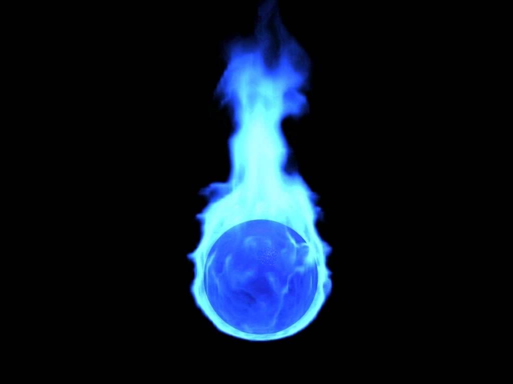 Blue Fireball Logo Logodix