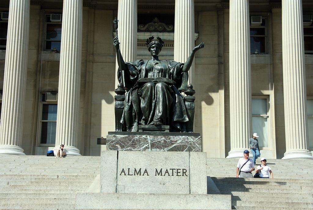 Columbia Statue Logo - The Hidden Owl at Columbia University | Scouting NY