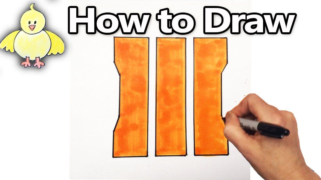 Bo3 Logo - How to Draw the COD BO3 Logo / Emblem Step by Step (Call of Duty ...