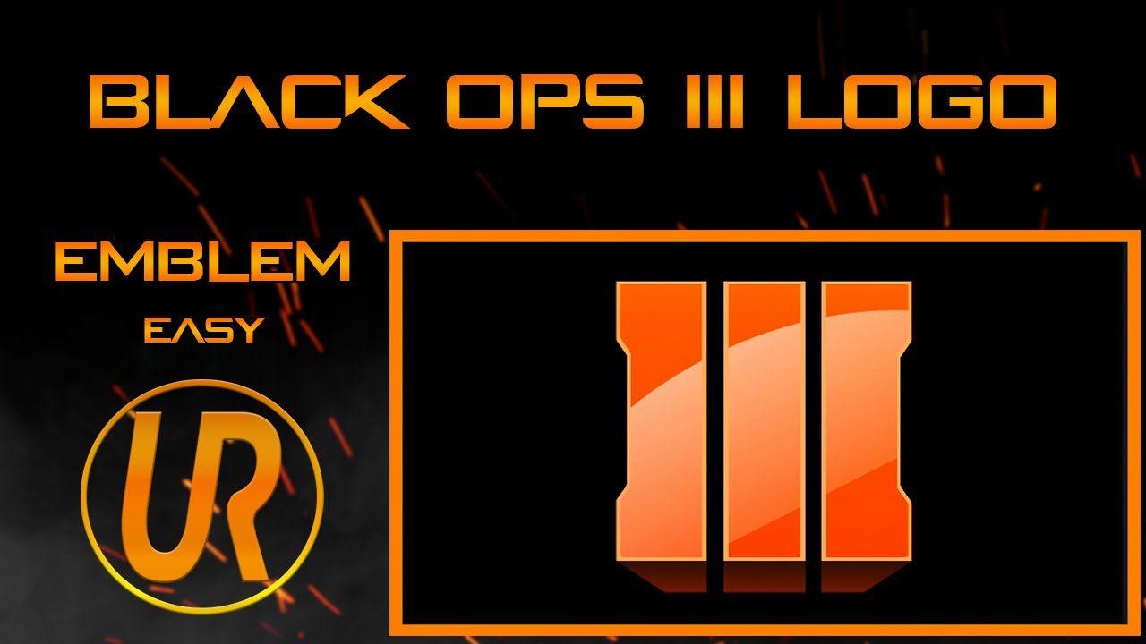 Bo3 Logo - Black Ops 3 3D Logo Emblem Tutorial - #17 - YouTube