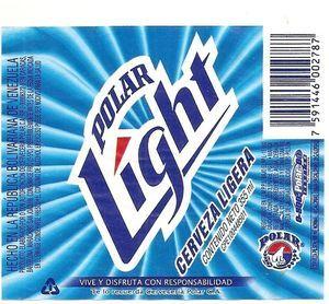 Venezuela Polar Logo - Drink Label: Polar Light (Cervecería Polar, S.A., Venezuela) Col:VE ...