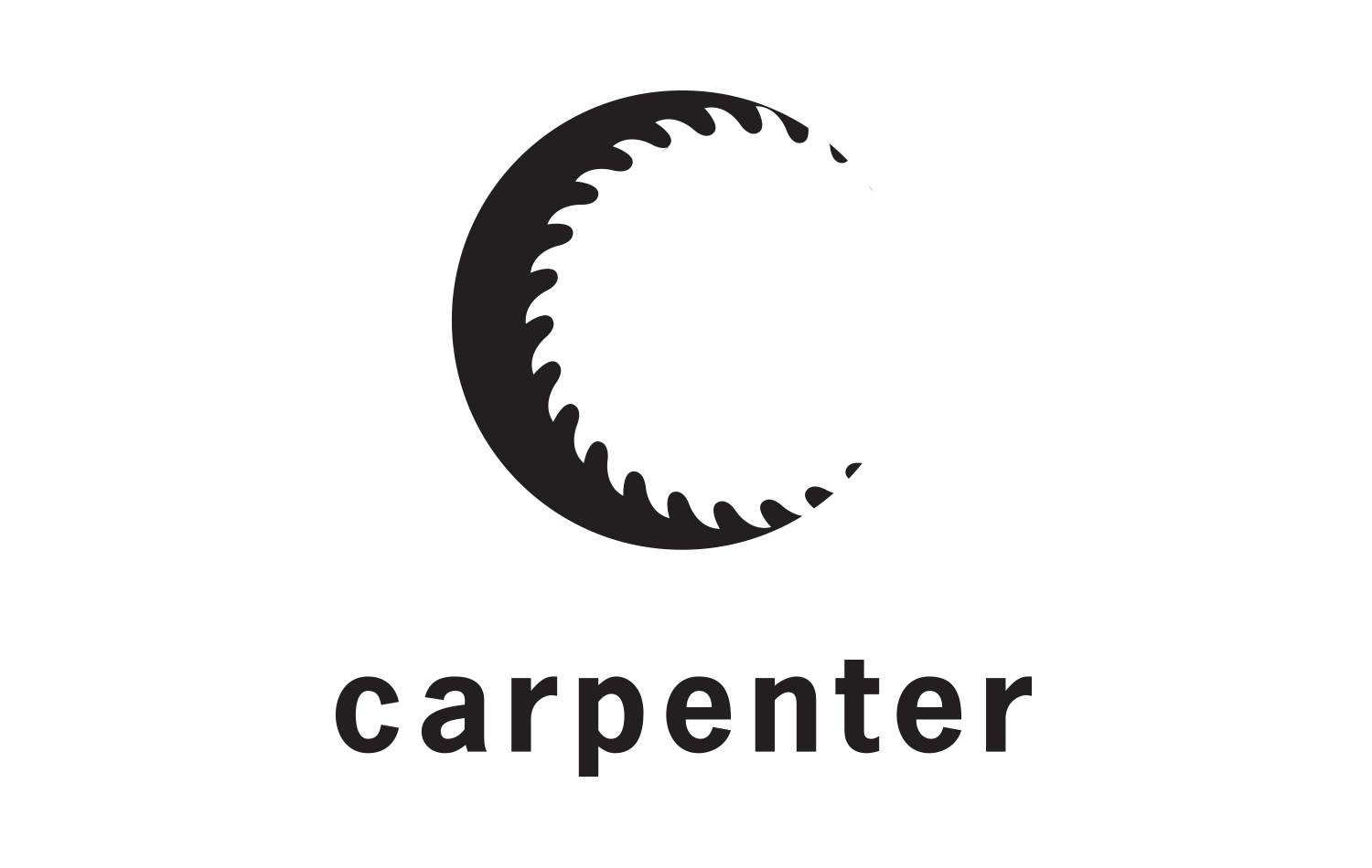 Carpenter Logo - Logo Design: Carpenter Construction | Graphic Design Portfolio ...