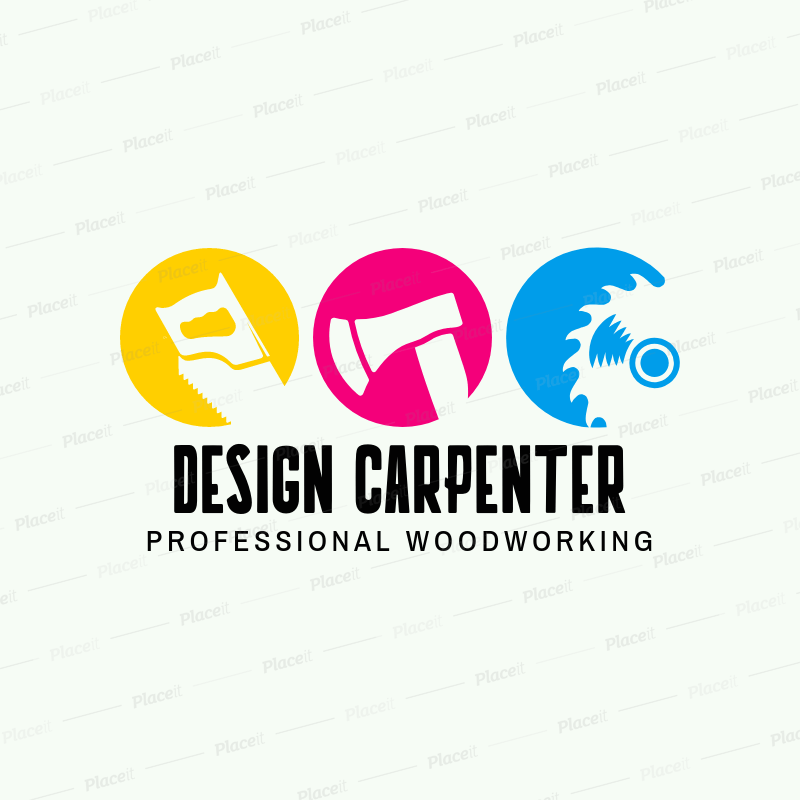 Google Carpenter Logo - Placeit - Design Carpenter Logo Template