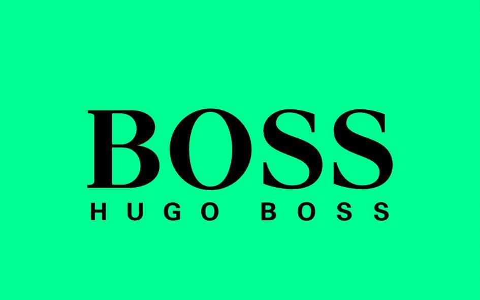 hugo boss green logo