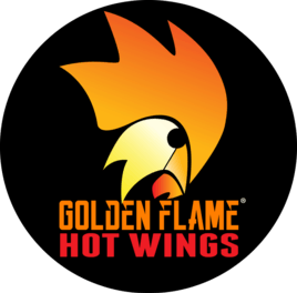 Golden Flame Logo - Golden Flame Hot Wings