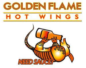 Golden Flame Logo - Golden Flame Hot Wings gets liquor license