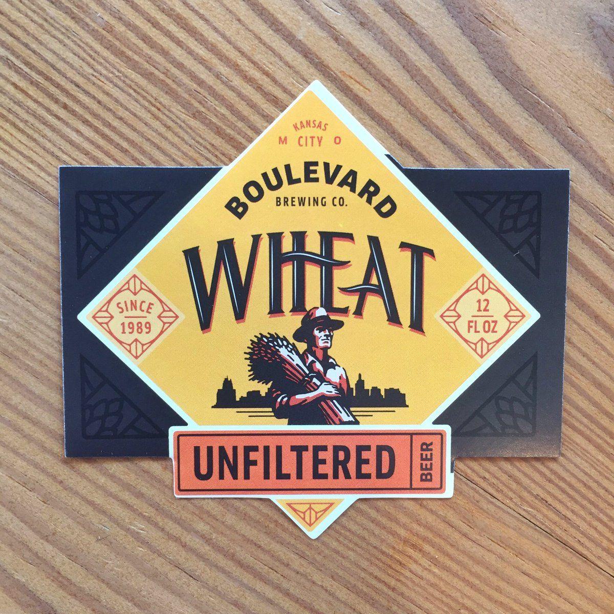 Blvd Beer Logo - Boulevard Brewing Co. new Unfiltered Wheat Beer