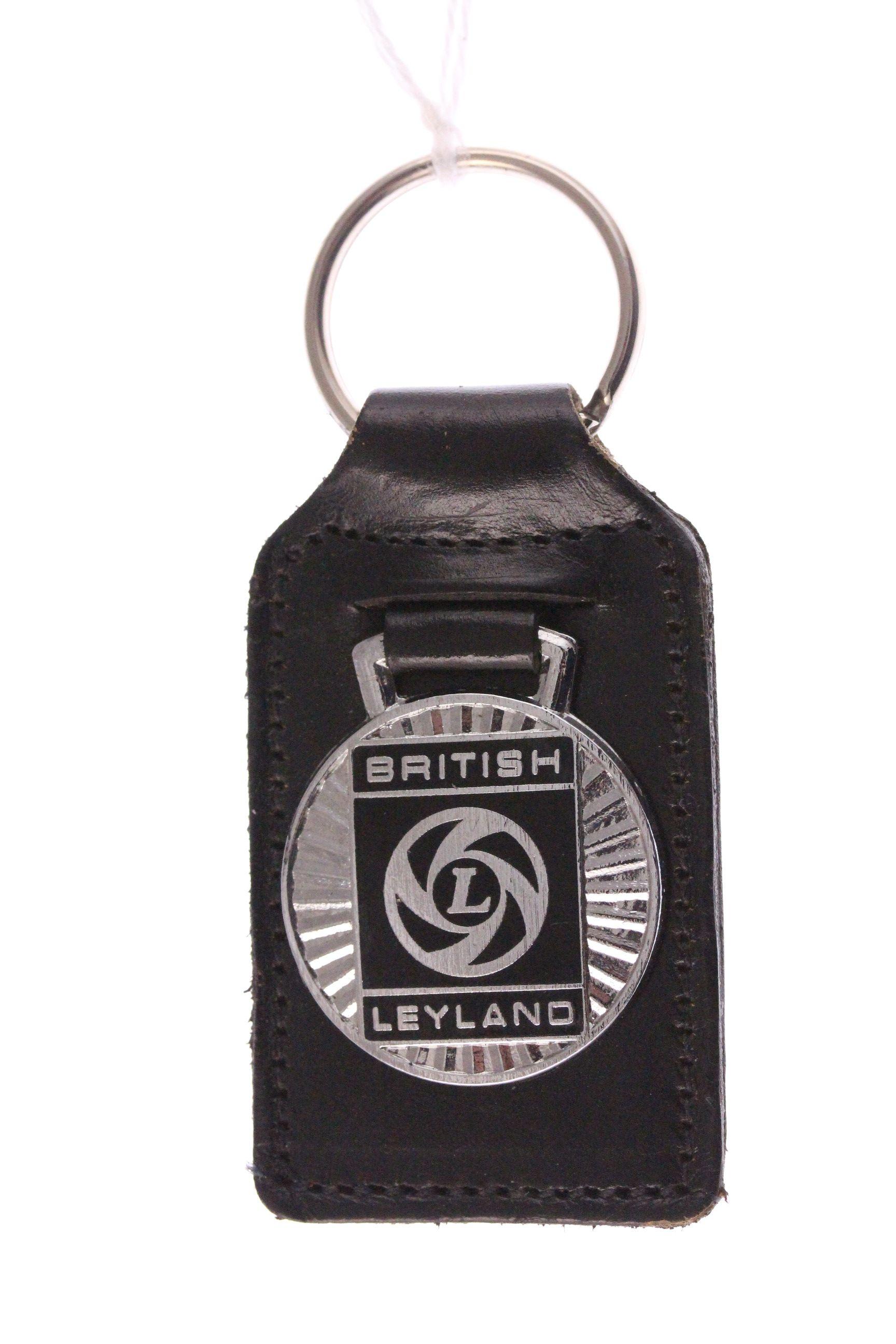 Old British Leyland Logo - British Leyland - original vintage new old stock 1970s keyring ...