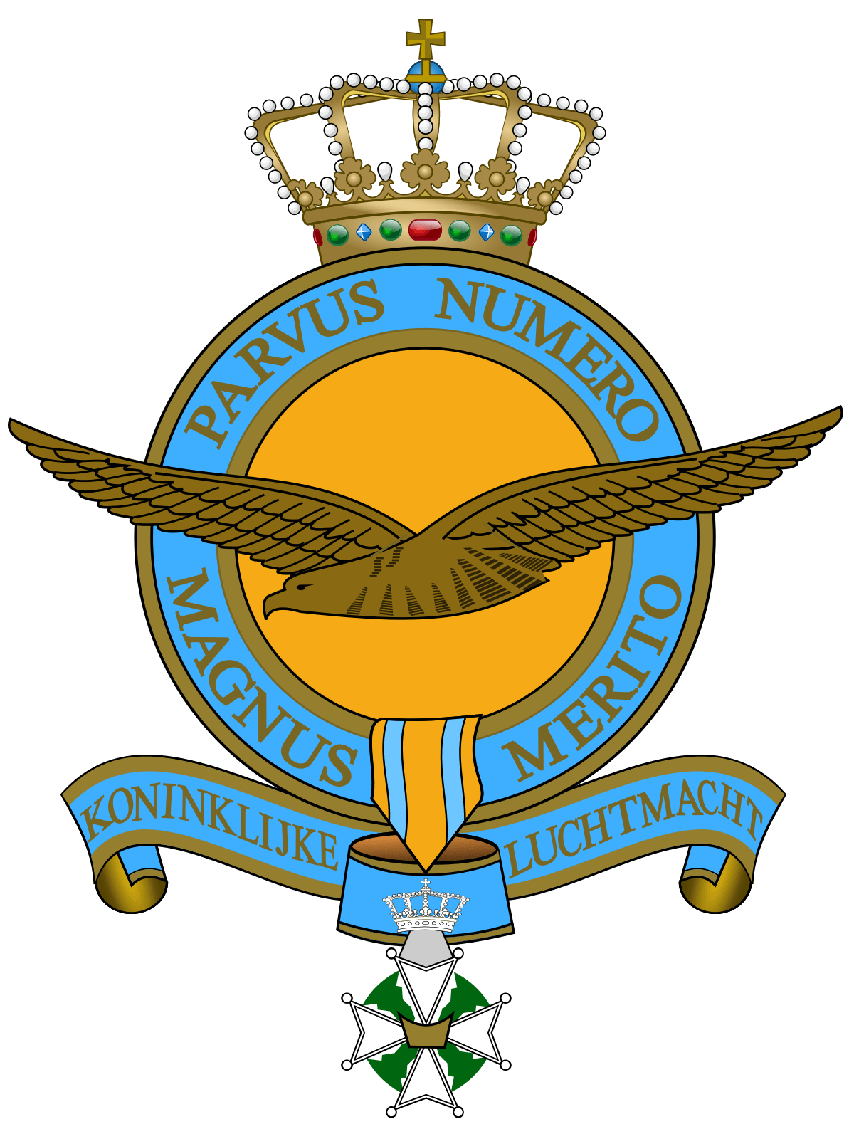Af Top 3 Logo - Royal Netherlands Air Force