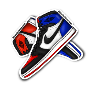 Af Top 3 Logo - Jordan 1 B Sneaker Sticker