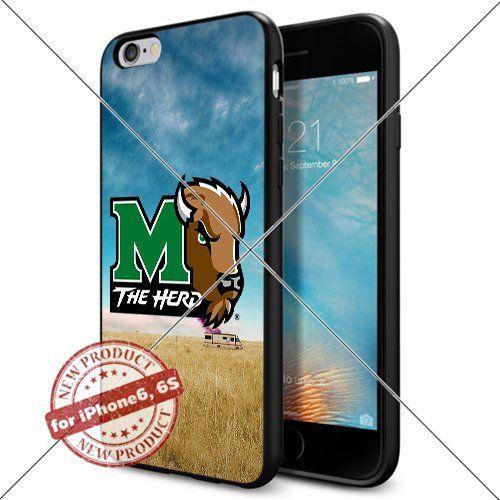 Cool Smartphone Logo - WADE CASE Marshall Thundering Herd Logo NCAA Cool Apple iPhone6 6S ...