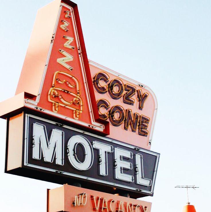 Cozy Cone Logo - Cozy Cone Motel #disneyparks #disneyworld #disneyland
