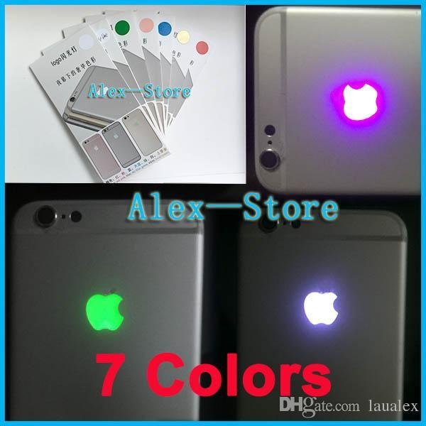 Cool Smartphone Logo - LED Intelligent Night Cool Light Glow Shine Logo For IPhone 6