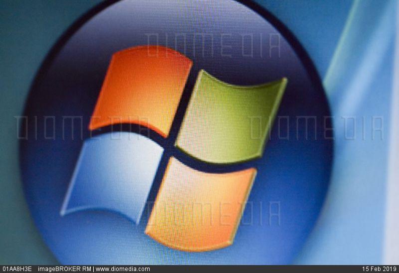Microsoft Windows Vista Logo - STOCK IMAGE, , ibljth00184638, 01AA8H3E , imageBROKER RM - Search ...