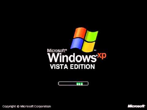 Microsoft Windows Vista Logo - Microsoft Windows XP Vista Edition (2014-Present) Startup and Logon ...