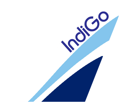 Indigo Logo - IndiGo Airlines. Hamad International Airport