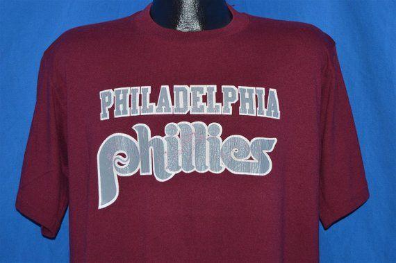 Old Phillies Logo - 80s Philadelphia Phillies Old Logo t-shirt Large in 2018 | Products ...