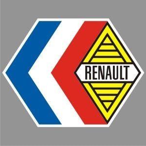 Vintage Renault Logo - stickers RALLYE VINTAGE pour VHC - ART GRAPH stickers