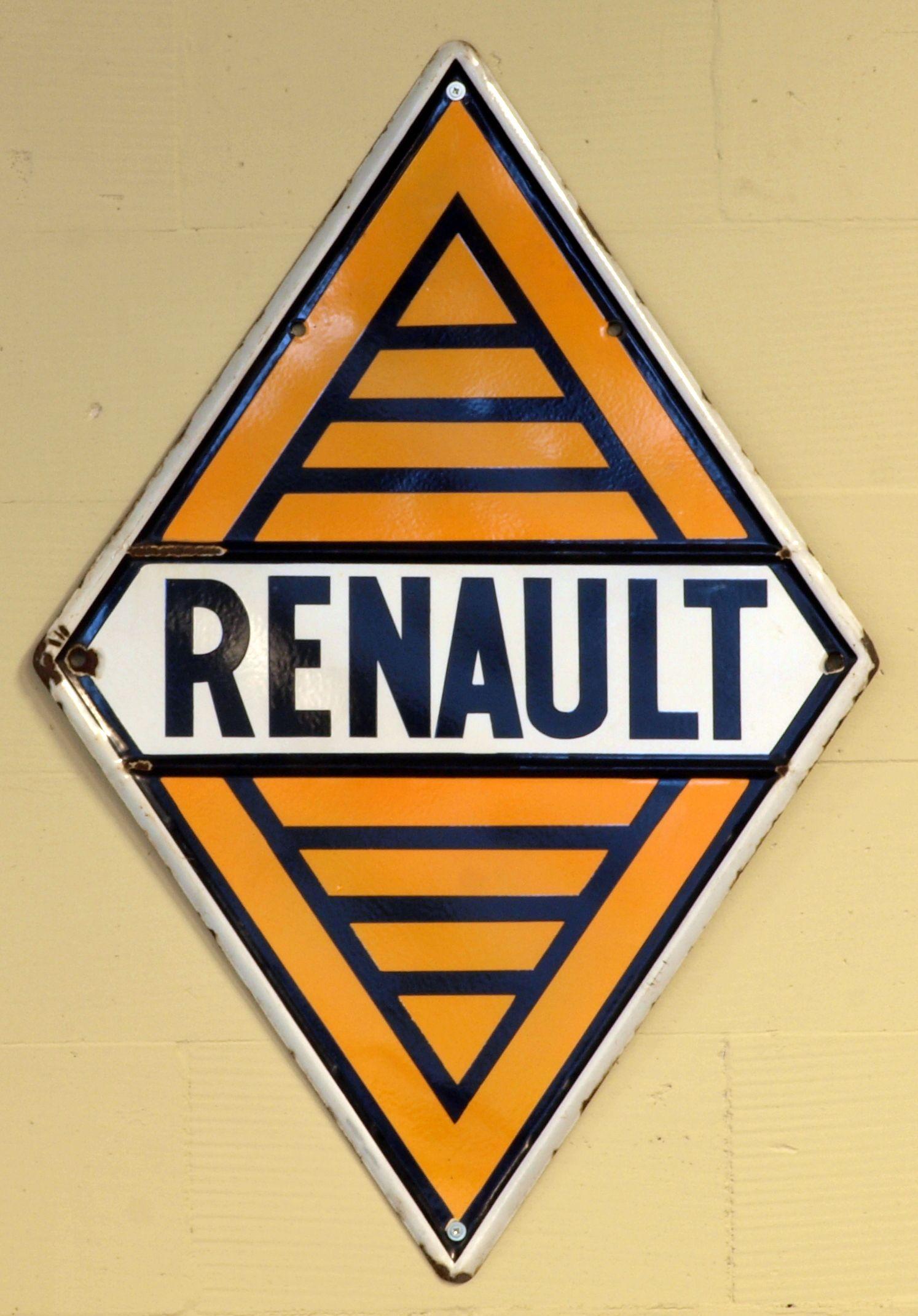 Vintage Renault Logo - Renault