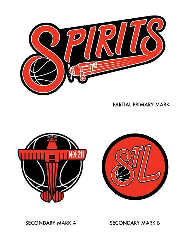 St. Louis Sport Logo - Spirits of St. Louis Identity on Behance | Logo Concepts | Pinterest ...