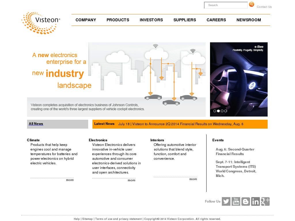 Visteon Logo - Visteon Competitors, Revenue and Employees - Owler Company Profile