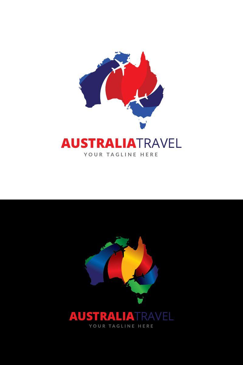 Australia Logo - Australia Traveling Logo Template #67841