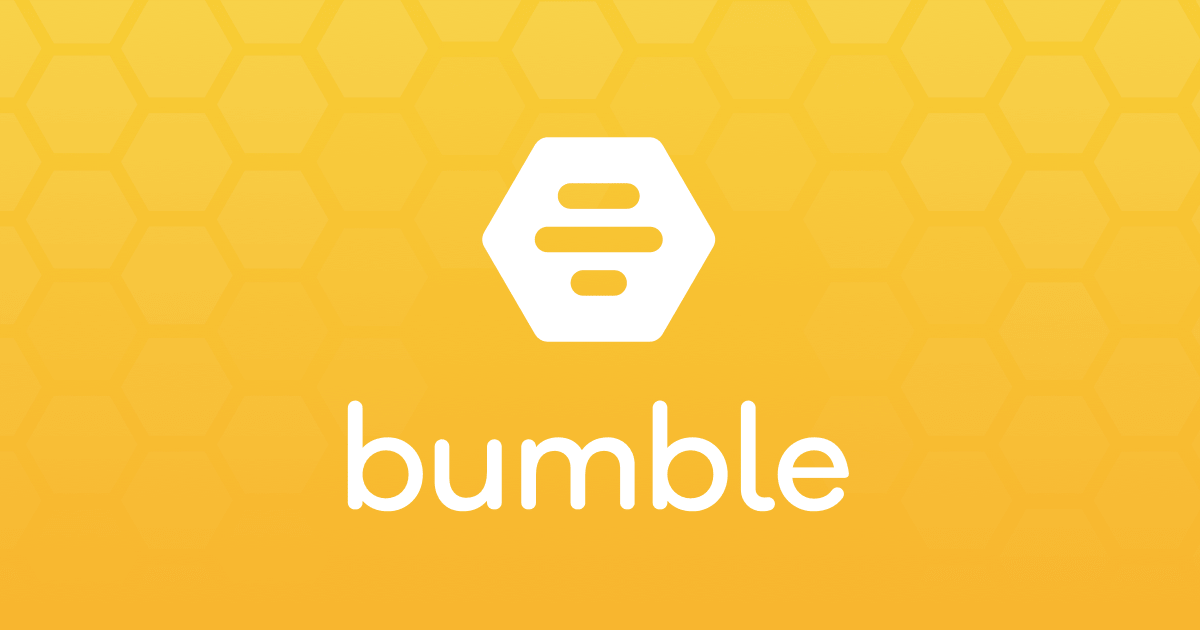 Yellow Phone Logo - Bumble - Date, Meet, Network Better