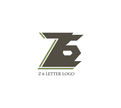 6 Letter Brand Logo - Z 6 letter logo design download. Vector Logos Free Download. List