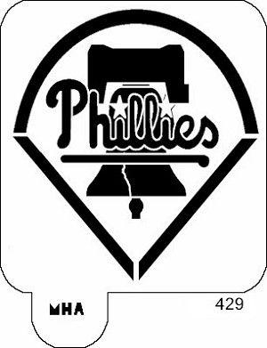 Old Phillies Logo - Barber Stencils|Hair Designs in 7 Minutes|MrHairArt