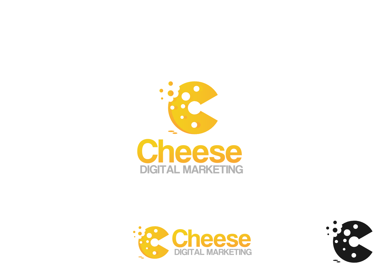 Cheese Logo - Playful, Modern, Consultant Logo Design for Cheese Digital Marketing ...