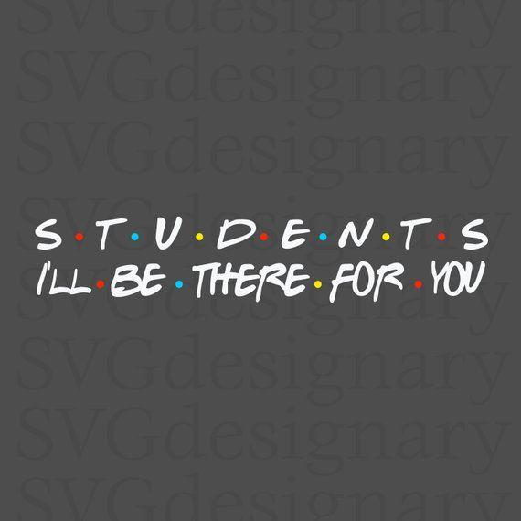 I'll Logo - Students I'll Be There For You Friends TV Show Logo