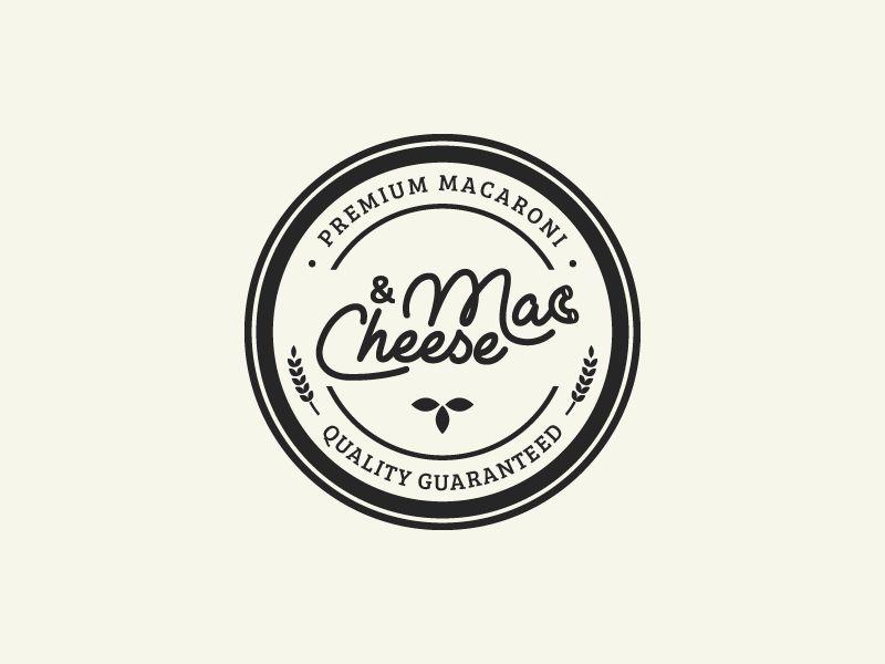 Cheese Logo - Mac & Cheese Logo by Hesam Sanei | Dribbble | Dribbble